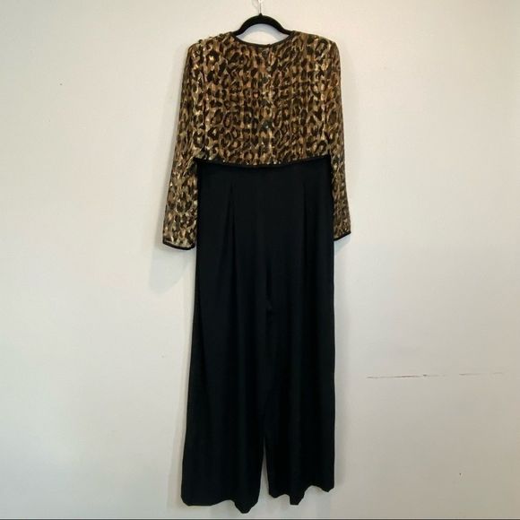 VTG Jeffery & Dara Cheetah Wide Leg 8 - Picture 6 of 10